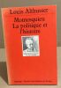 Montesquieu la politique et l'histoire. Althusser Louis