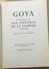 Goya : les fresques de San Antonio de la Florida à Madrid. Enrique Lafuente Ferrari