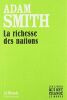 La richesse des nations. Adam Smith  Jacques Vallier