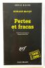 Pertes et fracas (serie noire). McCoy Horace  Bost Jacques-Laurent  Bost Jacques-Laurent