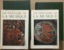 Dictionnaire de la musique (édition de 1970 en 2 tomes). Honegger Marc