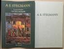 La vie et l' oeuvre d'un artiste remarquable : STEGMANN A. E. (peintre avec la bouche). Marc Alexander