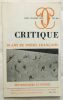 30 ans de poésie Française : des singuliers au pluriel. Revue Critique N° 385-386