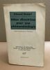 Idées directrices pour une phénoménologie. Husserl Edmund