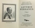 Lettres persanes. Montesquieu Haumont Jacques