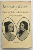 Lettres d'amour. Schumann  Clara Et Robert