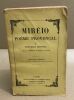 Mirèo poème provençal / edition complete en 1 volume. Mistral Frederic