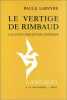 Vertige de Rimbaud. Lapeyre Paule