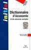 Dictionnaire d'économie et de sciences sociales - Initial. Jean-Yves Capul  Olivier Garnier