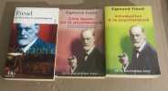 3 ouvrages divers / freud ( biographie ) par major rené - cinq leçons sur la psychanalyse -introduction à la psychanalyse. Freud