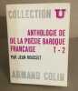 Anthologie de la poésie baroque française / tome 2. Rousset Jean
