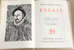 Les essais ( complet en 5 tomes ) / bois gravés originaux de jean Peschard. Montaigne Michel De