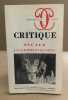 Critique 553-554 sicile (Revue Critiq). COLLECTIF