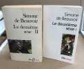 Le Deuxième Sexe. Tome 1 Les Faits Et Les Mythes + tome 2. Beauvoir Simone De