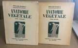 Anatomie végétale / 2 tomes. Boureau Edouard