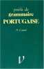 Précis de grammaire portugaise. Cantel Raymond