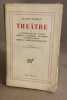 Theatre 1 / la cantatrice chauve - la leçon - jacques ou la soumission - les chaises - victimes du devoir -amédée ou comment s'en débarasser. Ionesco ...
