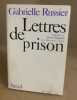 Lettres de prison précédé de Pour Gabrielle par raymond jean. Russier Gabrielle