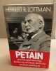 Pétain. Herbert R Lottman