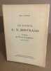 Le pasteur A.-N. Bertrand témoin de l'unité évangélique 1876-1946. Manen Henri