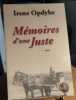 Mémoires d'une Juste. Opdyke Irene