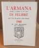 L'armana di felibre. Collectif D'auteurs