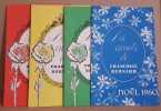 Les carnets de Françoise BERNARD (été automne noel 1960 et printemps 1961). Bernard Francoise