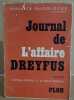 Journal de l'affaire Dreyfus 1894 - 1899 - l'affaire Dreyfus et le quai d'Orsay. Paleologue Maurice