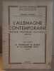 L'Allemagne contemporaine 1890-1950 (Tome 2) la république de Weimar et le troisième Reich (1918-1950). Vermeil Edmond