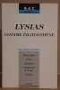 L ysias Contre Eratosthène - Texte intégral et traduction. Gernet Louis & Bizos Marc