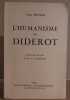 L'humanisme de Diderot - 2° édition revue et augmentée. Thomas Jean