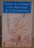 Traités de poétique et de rhétorique de la Renaissance : dédicace. Goyet Francis