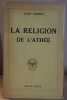 La religion de l'athée. Sageret Jules