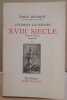 Courrier littéraire - XVIII° siècle - Tome 2 (nouvelle édition augmentée). Henriot Emile