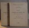 Manuel de l'anglais du Moyen Age des origines au XIV° siècle (2° édition) Tomes I & II. Mossé Fernand