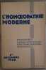 L'homoeopathie moderne - N°19 - 1° Décembre 1933. Collectif
