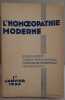 L'homoeopathie moderne - N°1 - 1° Janvier 1934. Collectif