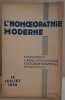 L'homoeopathie moderne - N°14 - 15 Juillet 1934. Collectif