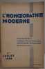 L'homoeopathie moderne - N°13 - 1° Juillet 1934. Collectif