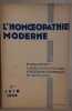 L'homoeopathie moderne - N°11 - 1° Juin 1934 + supplément. Collectif