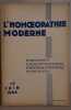 L'homoeopathie moderne - N°12 - 15 Juin 1934. Collectif