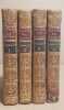 Théatre italien (2 vol.) Galatée (2° édition) roman pastoral imité de Cervantes Les six nouvelles. Claris De Florian Jean-Pierre