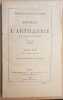 Mémorial de l'artillerie de la marine - texte - Tome XIV - 1° 2° et 3° livraisons. 
