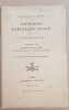 Aide mémoire d'artillerie navale chapitre XIII (3° livraison) - Renseignements divers services des directions d'artillerie coloniales. 