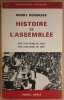 Histoire de l'assemblée des élections de 1789 aux élections de 1967. Bergasse Henry
