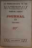 Journal - Tome II (11° édition). Pepys Samuel