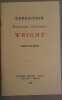 Exposition Redmond Stephens Wright - Gravures - Décembre 1932. Mauclair Camille & Chamberlain Samuel