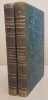 Voyages en Amérique et en Italie (2 volumes) Tomes VI et VII. Chateaubriand
