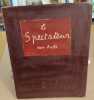 Le spectateur des arts : premier cahier decembre 1944. Limbour Georges