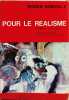 Pour le réalisme / un peintre s'interroge. Somville Roger